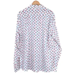 Chemise provençale fleurs de laurier