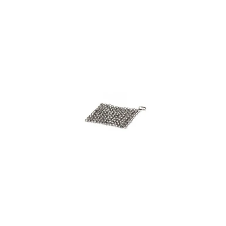 Chiffon en maille d'acier inox