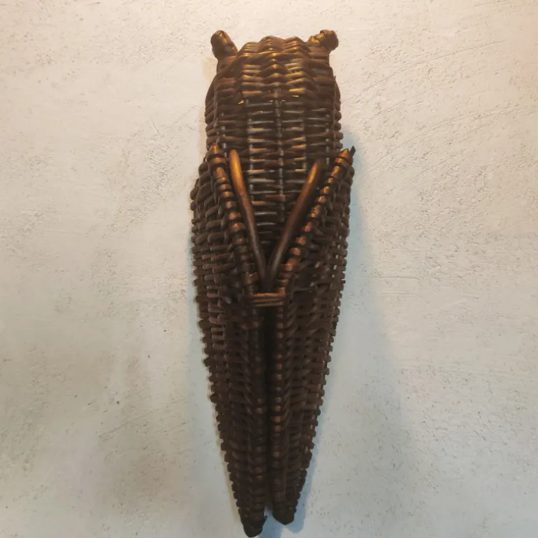 Cigale en osier