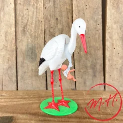 Cigogne qui hoche la tête