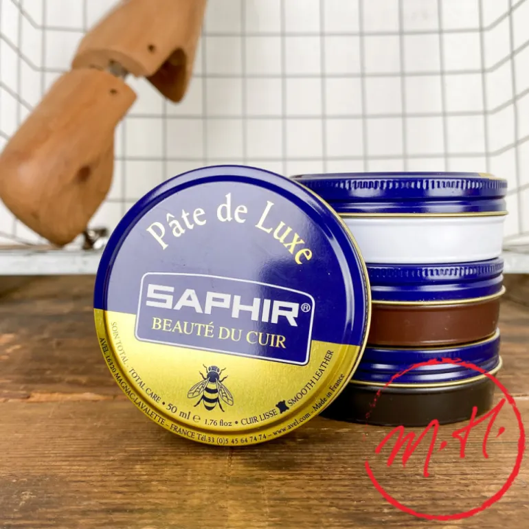 Cirage Pâte de luxe Saphir à la cire d'abeille