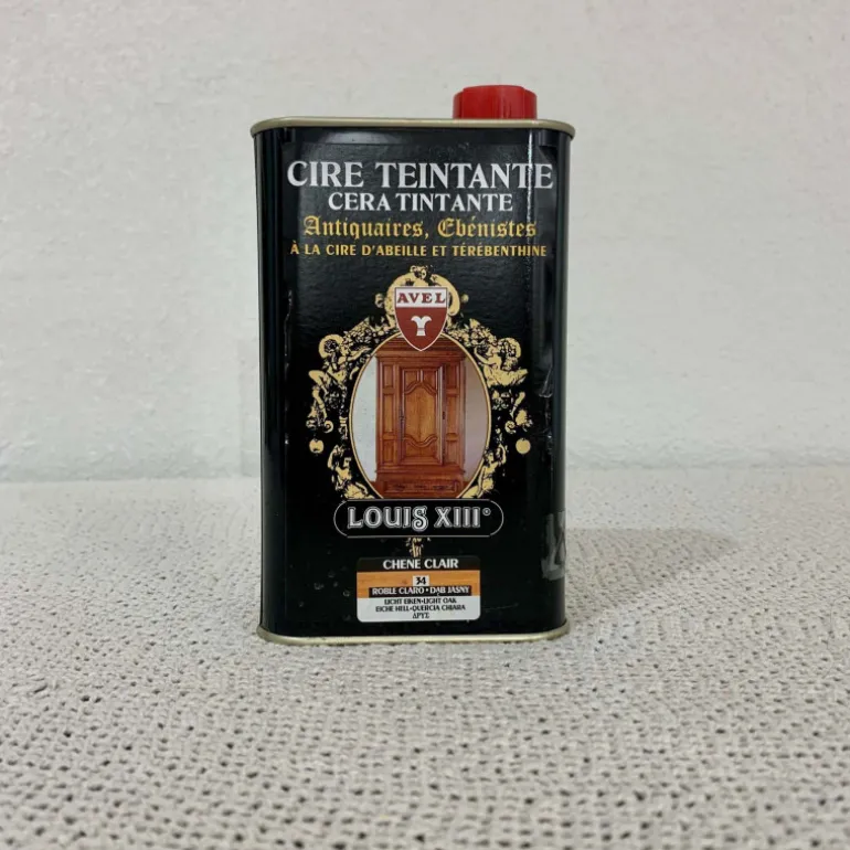 Cire teintante à patiner Louis XIII Avel