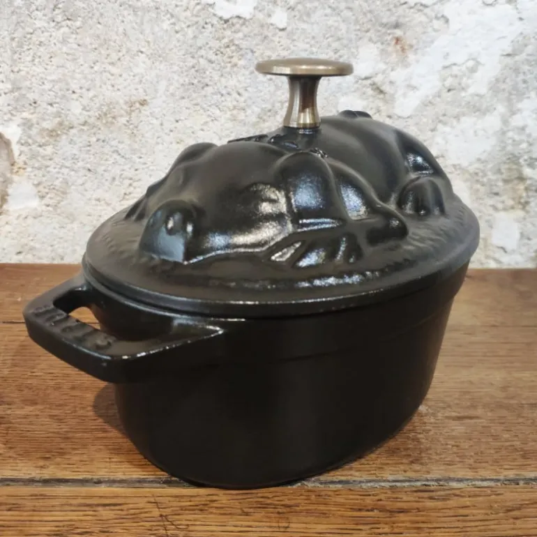 Cocotte en fonte cochonnet