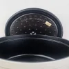 Cocotte en fonte ovale truffe blanche