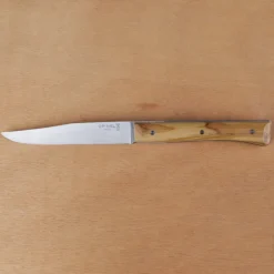 Coffret de 4 Couteaux de table Opinel Facette en olivier