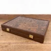 Coffret de Mahjong ronce de Noyer