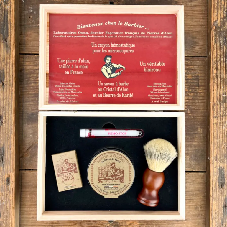 Coffret de rasage traditionnel