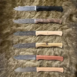 Coffret prestige de 6 couteaux Douk-Douk de table manche bois
