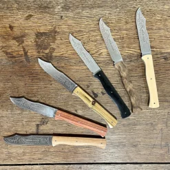 Coffret prestige de 6 couteaux Douk-Douk de table manche bois