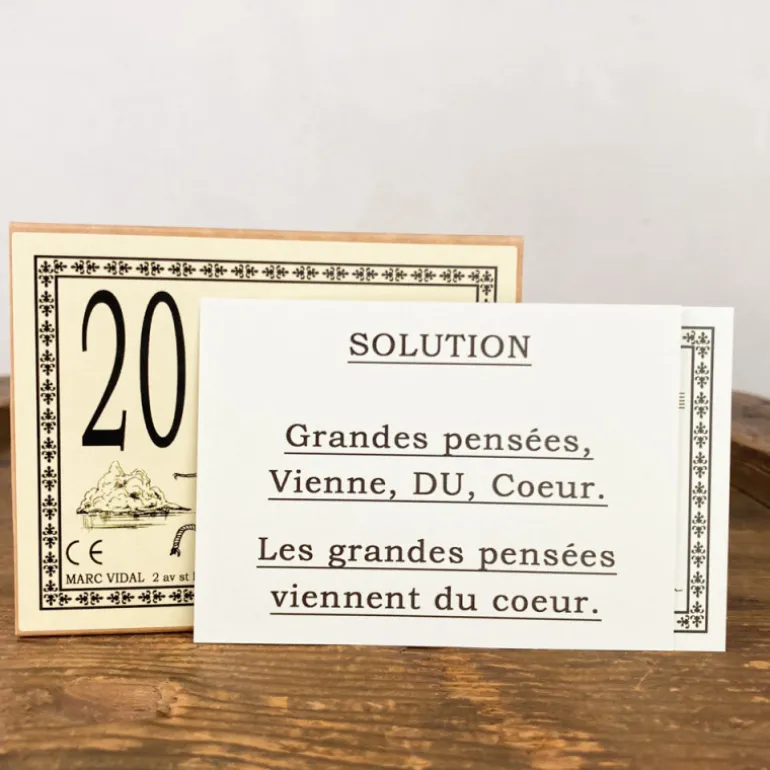 Coffret 20 rébus de 1900