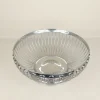 Corbeille de table chromée