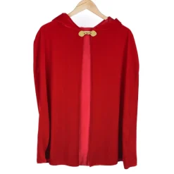 Costume cape de velours