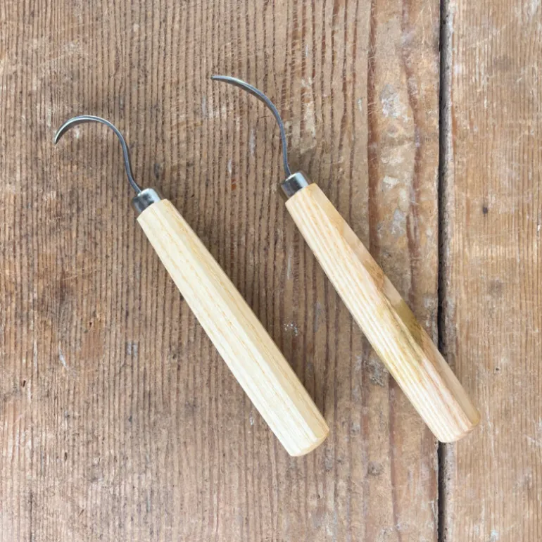 Couteau croche Demi-rond