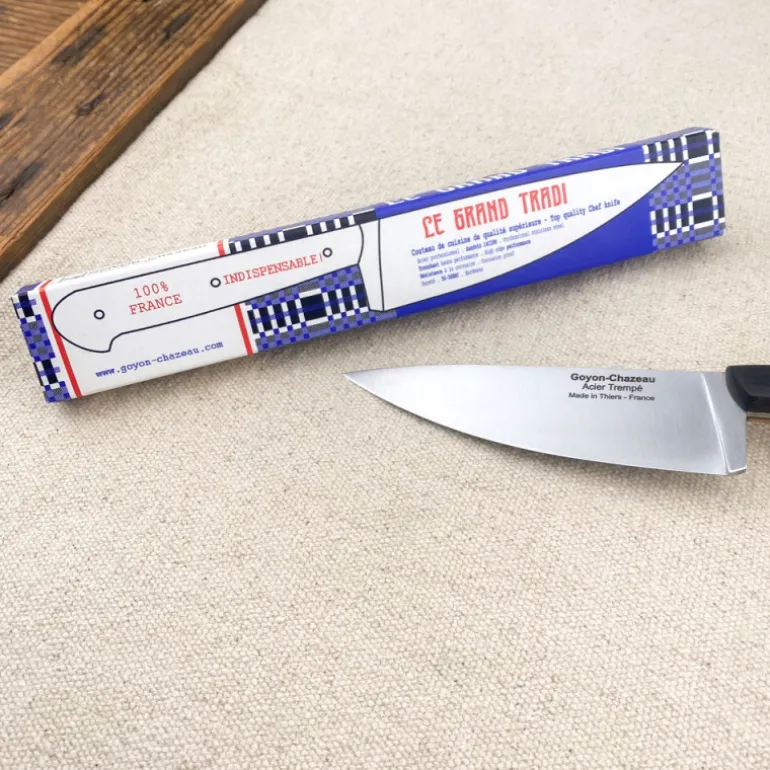 Couteau de cuisine le Grand Tradi en ébène aubier
