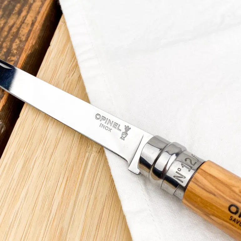 Couteau Effilé n°12 bois d'olivier Opinel