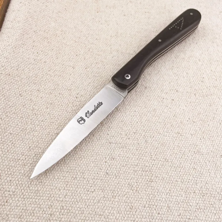 Couteau La Vendetta ébène noir