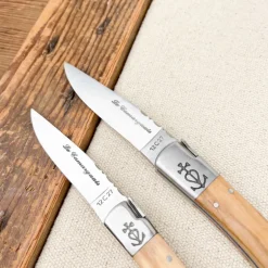 Couteau Le Camarguais Trident Olivier