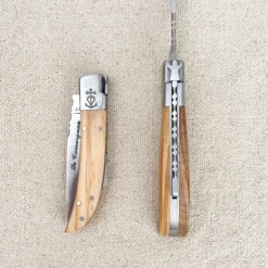 Couteau Le Camarguais Trident Olivier