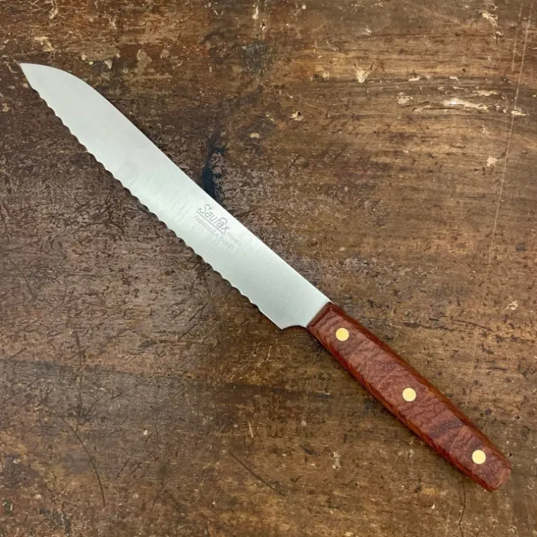 Couteau à pain manche bois