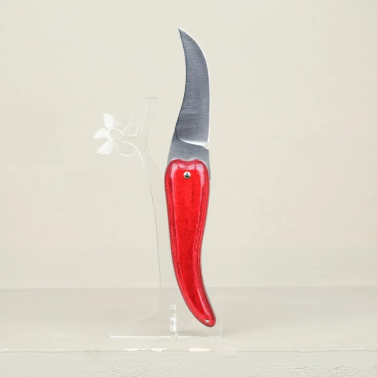 Couteau pliant Piment rouge