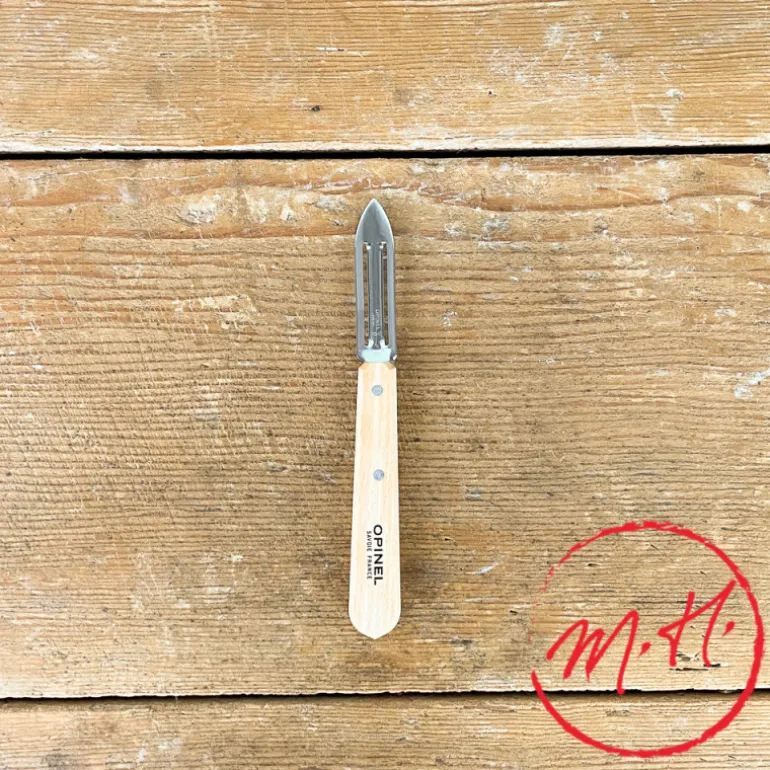 Couteau éplucheur Opinel en hêtre