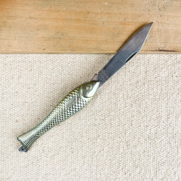 Couteau Sardine dorée