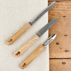 3 couteaux de cuisine
