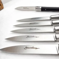 6 couteaux de table Sauveterre ébène