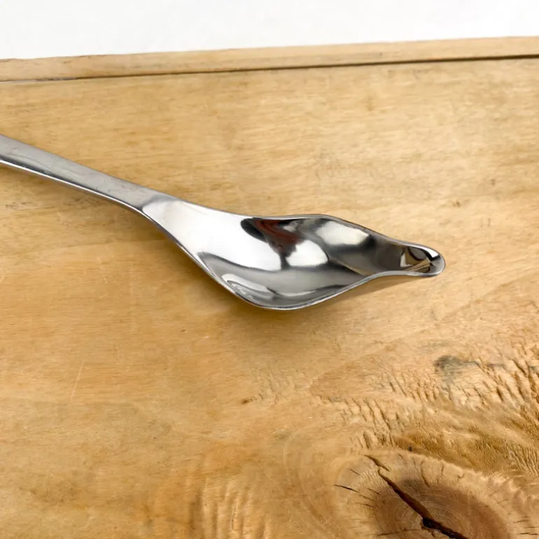 Cuillère plume en inox