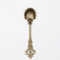 Cuillère à sel dorée