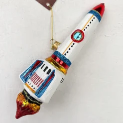 Décoration de noël Fusée
