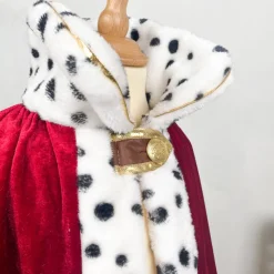 Déguisement cape royale rouge