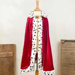 Déguisement cape royale rouge