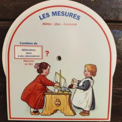 Disque les mesures
