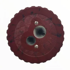 Double taille-crayon bordeaux
