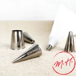 Douille unie inox pour poche pâtissière