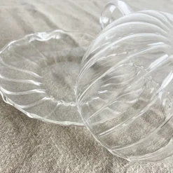 Duo de tasses à thé en verre