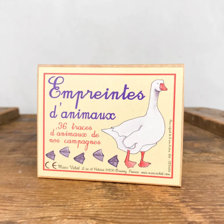 36 empreintes d'animaux