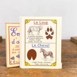 36 empreintes d'animaux