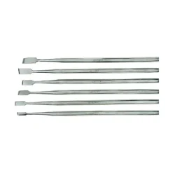 Ensemble de 6 mini-burins en inox
