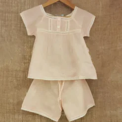 Ensemble pyjama rose