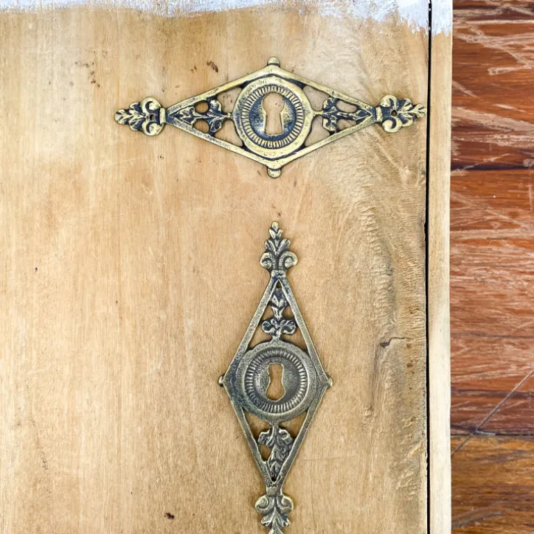 Entrée de clef en bronze