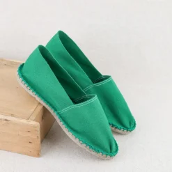 Espadrilles de Mauléon Vert Emeraude