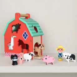 Ferme des formes en bois