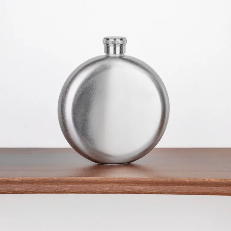 Flasque ronde inox 150 ml
