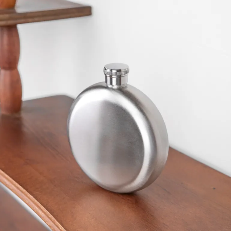 Flasque ronde inox 150 ml