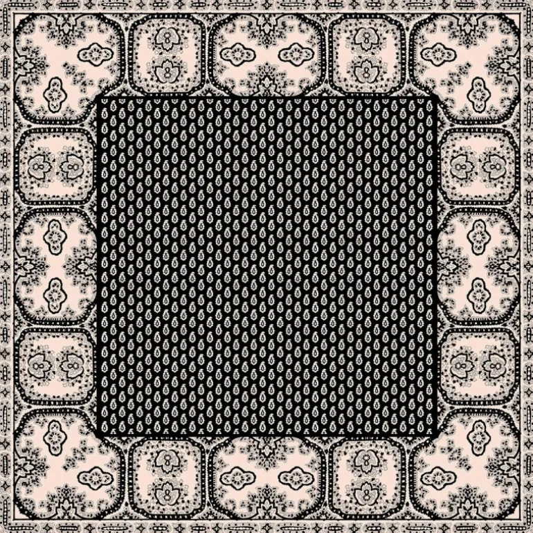 Foulard gavroche en soie 45 x 45 cm Souleiado