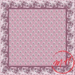 Foulard provençal rose Souleiado