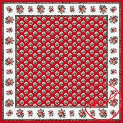 Foulard provençal rouge Souleiado