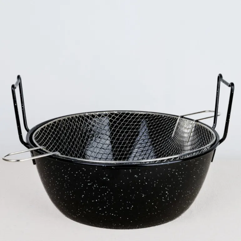 Friteuse en fer émaillé induction